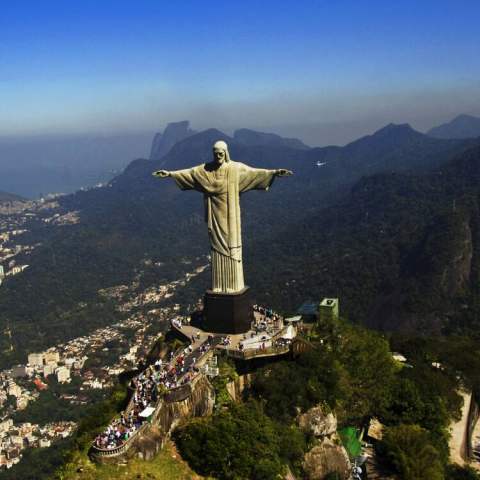 Coastline view of Brazil