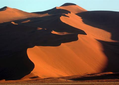 Coastline view of Namibia