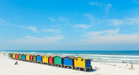 Coastline view of South Africa