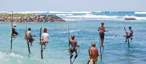 Scenic view of Sri Lanka
