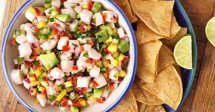 墨西哥酸辣生鱼片(Ceviche)