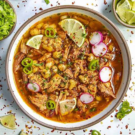 墨西哥玉米肉汤(Pozole)