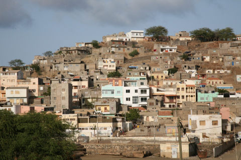 Coastline view of Cape Verde