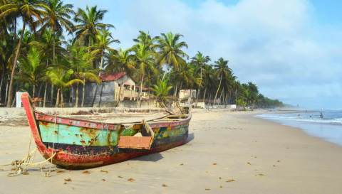 Scenic view of Côte d'Ivoire