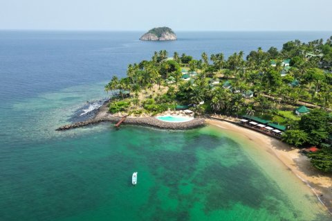 Scenic view of Sao Tome and Principe