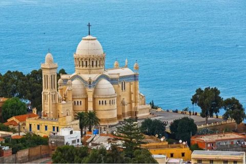Coastline view of Algeria