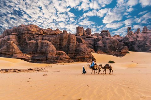 Scenic view of Algeria
