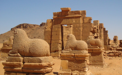 Coastline view of Sudan