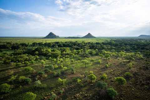 Coastline view of South Sudan