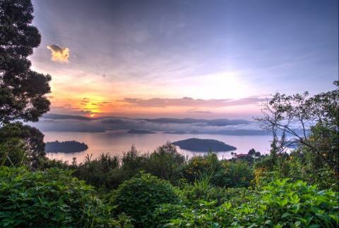 Coastline view of DR Congo