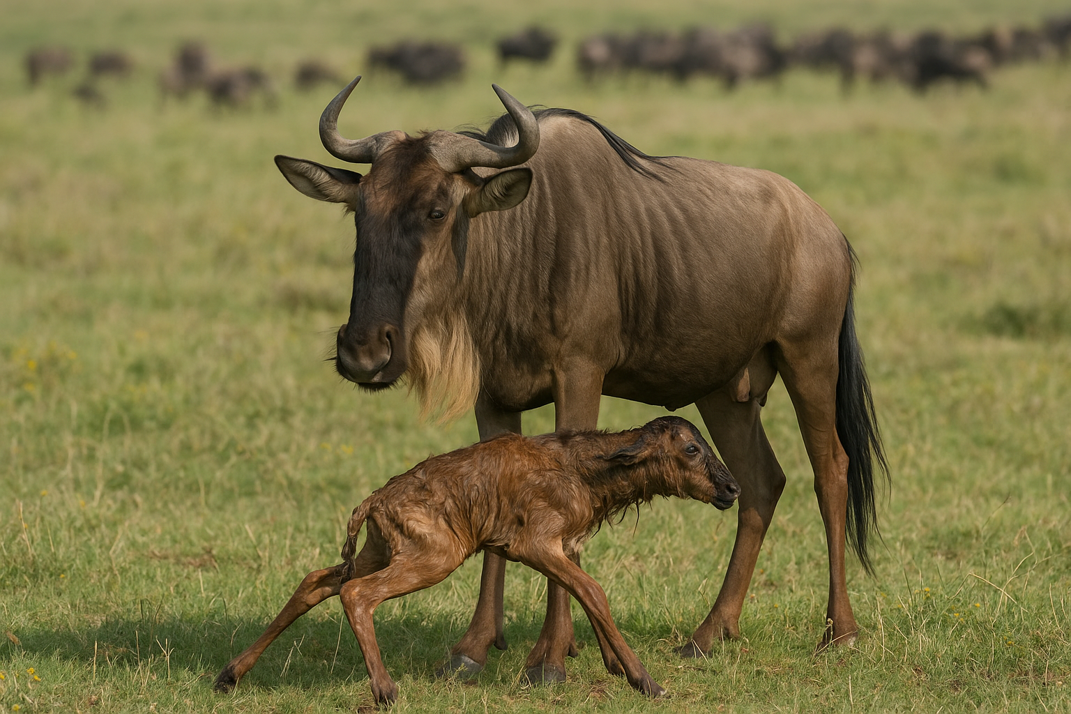 3-Day Ndutu & Ngorongoro Crater Safari from Dar es Salaam