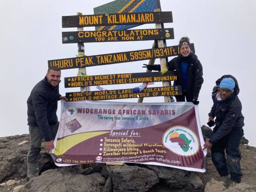 6天 Machame 路线乞力马扎罗徒步探险团